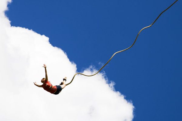 Bungee jumpen