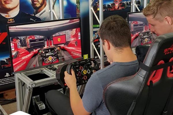 F1 game seat