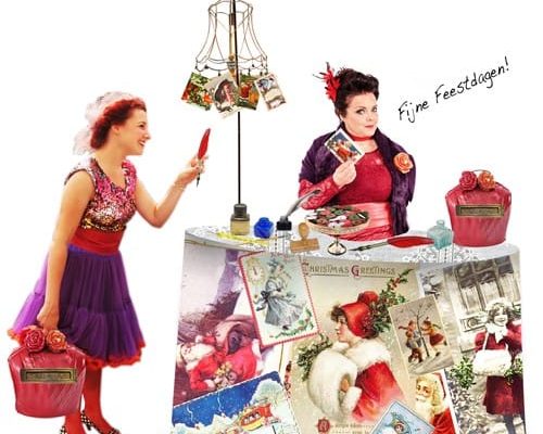 Kerst en Nieuwjaars Wenspost