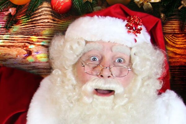 Fanatieke kerstman