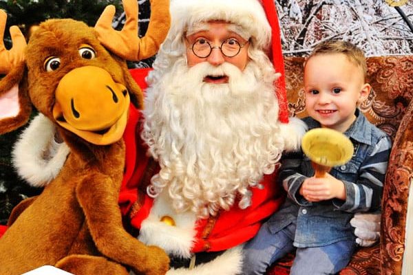 Kerstman en Rudolf