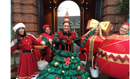 Luxe kerst parade