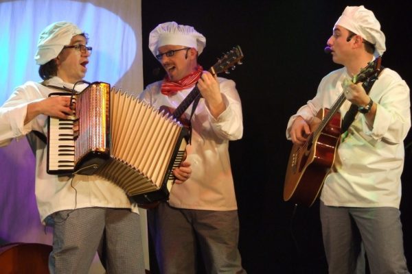 Swingende keukenbrigade