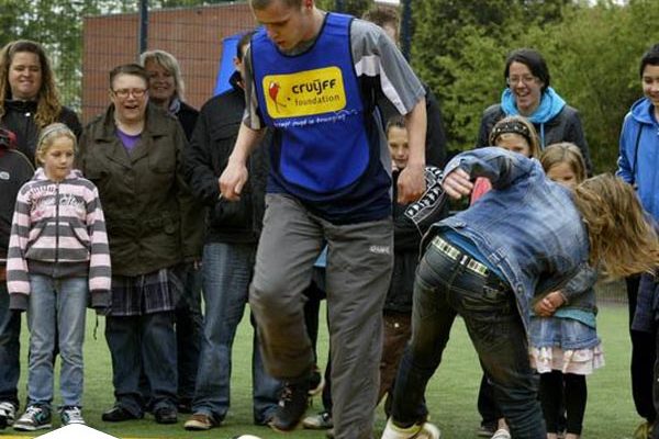 Voetbaljongleur Nelson