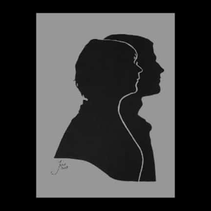 Silhouet knipper boris