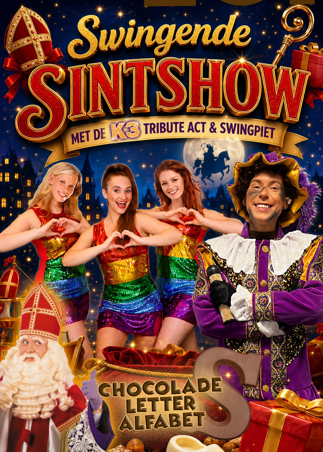 De Swingende Sintshow boeken